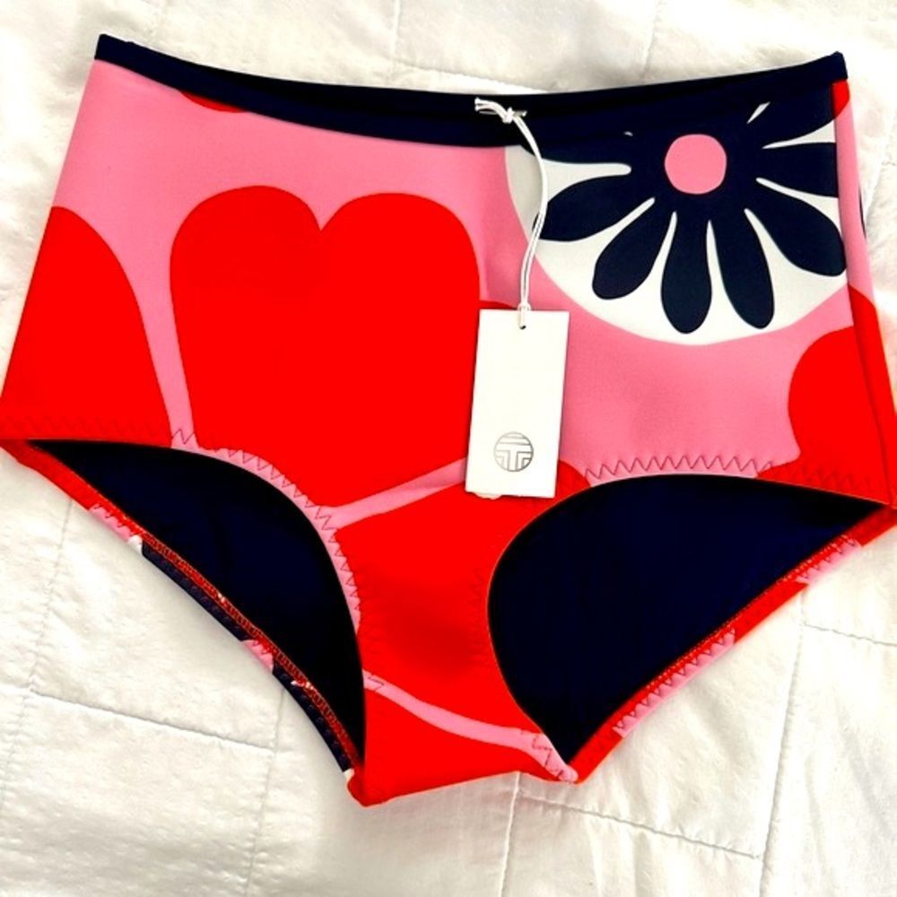 TORY SPORT Bikini Bottom Neoprene High Waist Gumball Mayfair • NEW WITH TAGS • - Picture 7 of 11